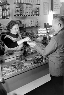 Tante Emma Laden ca. 1950, exact location unknown