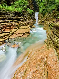 Taugl, Tauglbach with waterfall