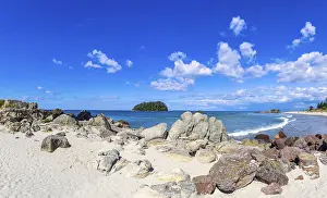 Tauranga harbour and Bay of Plenty scenic shoreline