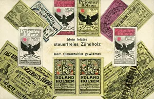 Tax, tax office, satire on the Zuendwarensteuer