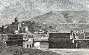 Tbilisi or Tbilisi, the capital of Georgia