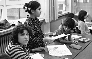 Teaching at a Hauptschule. The proportion of pupils with German parents is smaller than that with migrants 09