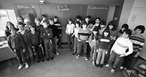 Teaching at a Hauptschule. The proportion of pupils with German parents is smaller than that with migrants 09