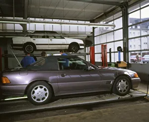 The Technical Inspection Association (TUeV) during the inspection of motor vehicles on 16
