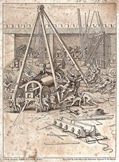 Technique, a lifting device in use in an armoury