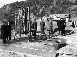 Technology, History, Old drilling machine