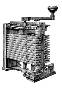 Telegraph, Zeigertelegraf produced by Siemens & Halske