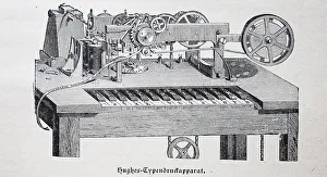 Telegraphy, Hughes type printing apparatus