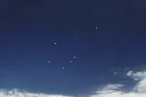 Telescopium star constellation