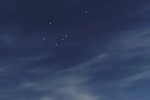 Telescopium star constellation