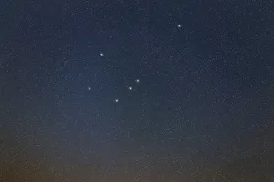 Telescopium star constellation