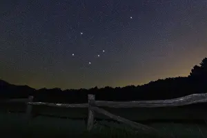Telescopium star constellation