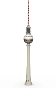 Television tower, telespargel, berlin