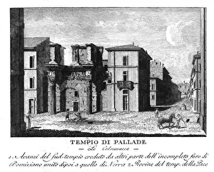 Tempio di pallade, le colonnacce