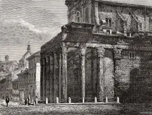 The Temple of Antoninus and Faustina