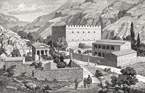 Temple of Aphrodite on the road from Eleusis to Classical Athens