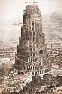 Temple of Babel, ancient Babylon, Mesopotamia