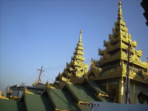 A temple in burma