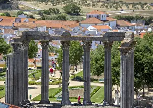 The Temple of Diana in Evora, Evora