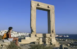 Temple of Dionysus, town of Naxos