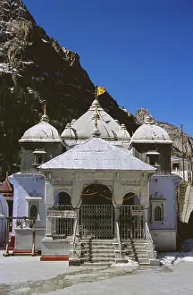 Temple of Ganga, Gangotri, uttaranchal, india