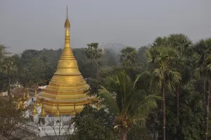 Temple idyll, Burma