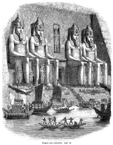 Temple of Ipsambul or Abu Simbel