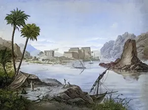 The Temple of Isis on Philae is an important ancient Egyptian archaeological site located today on the island of