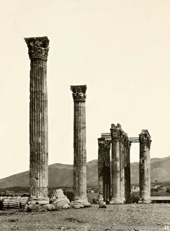Temple of Jupiter, Athens, c. 1880