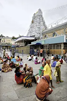 The temple of Lord Venkateshvara on Tirumala is the richest temple in the world