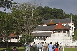 Temple of the sacred tooth relic (sri dalada maligawa) constructed in AD 1283 by king parakramabahu III