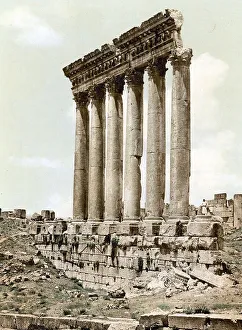Temple of the Sun, Baalbek, the Holy Land