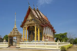Category Buddhism Prints: Temple in Thalang, Choeng Thale