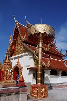 Temple Wat Phra That, Doi Suthep, Thailand