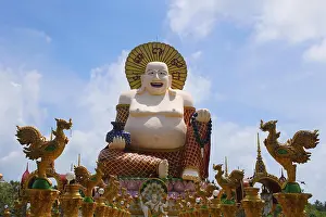 The Temple Wat Plai Laem, Ko Samui, Thailand, Asia