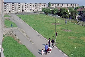 Tenements, People, Children, Shangan Road