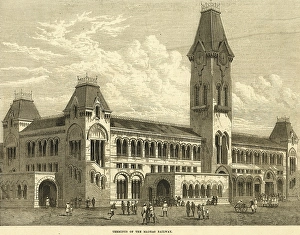 Terminus of the Madras Railway, Chennai, Tamil Nadu, India, As ia