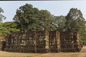 Terrace of the Leper King, outer wall