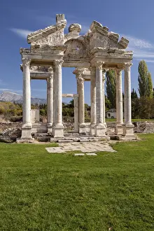 Tetrapylon in the ancient city of Aphrodisias