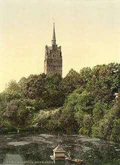 The Teufelskuhle in Rostock, Mecklenburg-Western Pomerania