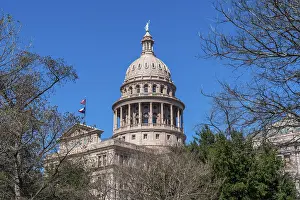 The Texas State Capitol Building In the city of Austin