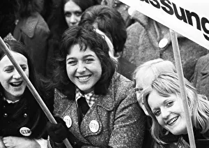 The Textile and Garment Workers Union (GTB) demonstrated in Bonn with about 10