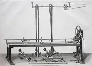 Textile spinning machine of the company Koch & Comp