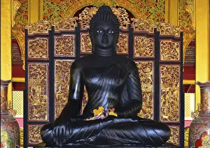 Thailand, Black Buddha in Lampang
