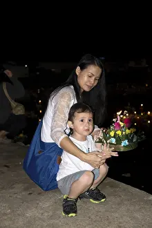 Thailand, Koh Samui, Loy Krathong Festival