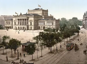 The Theatre of Leipzig, Saxony