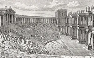 The Theatre of Pompey, Ancient Rome