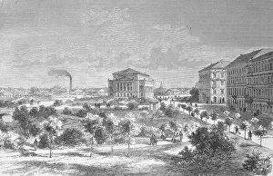 The Theatre of Riga, 1880, Latvia