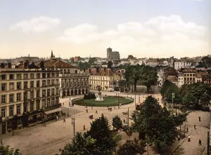 The Theatre Square, Liege, Belgium
