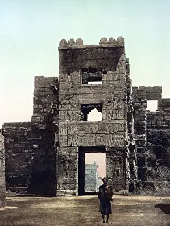 Thebes, Medinet-Abou, the Pavilion